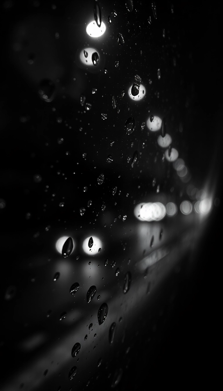Free Night Car Rain iPhone Photogenic Background